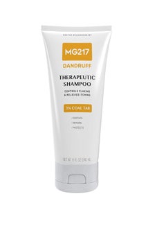 MG217 MG217 Dandruff 3% Coal Tar Dandruff Shampoo, Controls Flaking & Relieves Itchy Scalp - 8 oz Tube  - Image 1