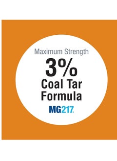 MG217 MG217 Dandruff 3% Coal Tar Dandruff Shampoo, Controls Flaking & Relieves Itchy Scalp - 8 oz Tube  - Image 3