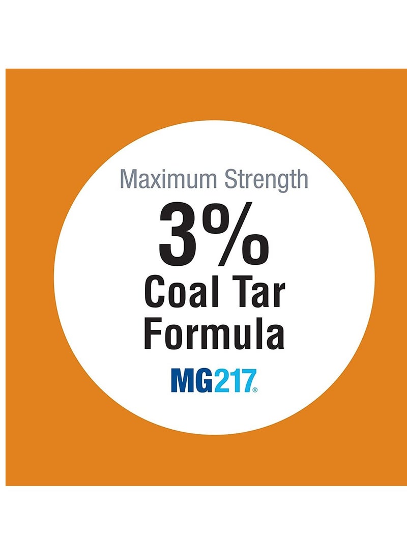 MG217 - MG217 Dandruff 3% Coal Tar Dandruff Shampoo, Controls Flaking & Relieves Itchy Scalp - 8 oz Tube - Image 1