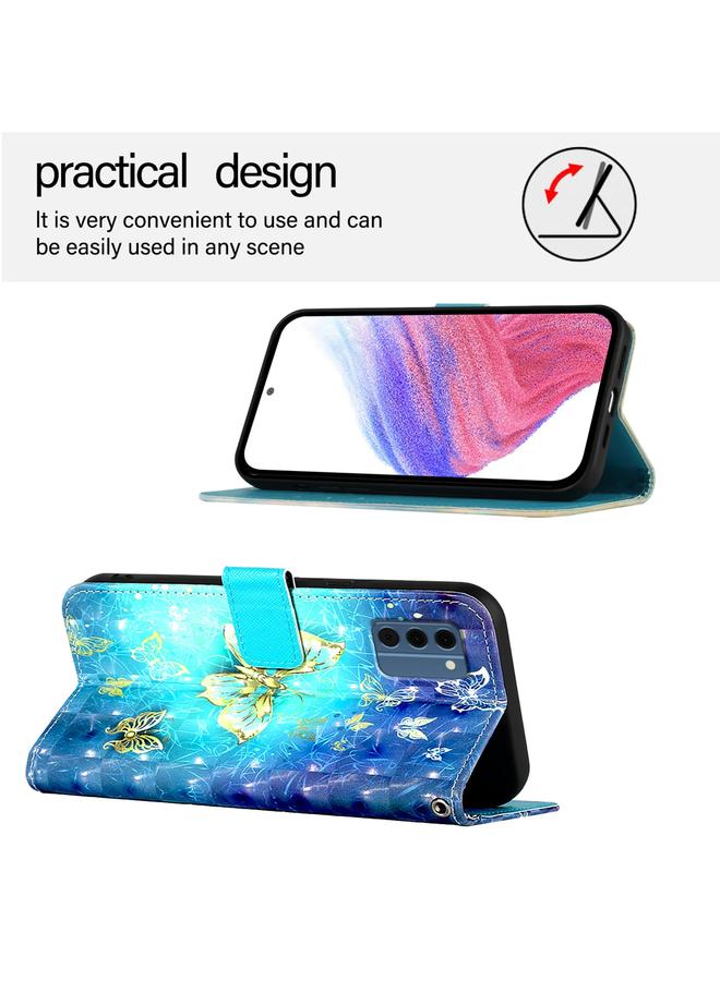 S-TOP Case For Nokia C300 3D Painting Horizontal Flip Leather Phone Case - Image 3