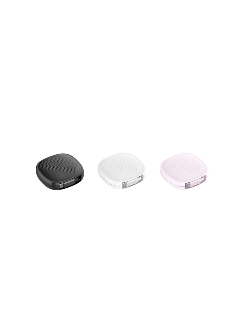 iOsuite iOsuite TPE Retractable Cable (USB-C) TO (USB-C) 60W - 1.0M - Purple - DC100  - Image 2