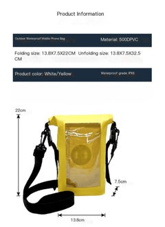 2L Waterproof Bag Outdoor Bag Transparent PVC Touchable Cell Phone Waterproof Pouch Swimming Waterproof Bag (Yellow) - pzsku/ZEEEEE54076F85A88FE3CZ/45/_/1740767179/a61d51f0-3985-44e4-9ff9-f47dccc79596