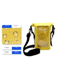 2L Waterproof Bag Outdoor Bag Transparent PVC Touchable Cell Phone Waterproof Pouch Swimming Waterproof Bag (Yellow) - pzsku/ZEEEEE54076F85A88FE3CZ/45/_/1740767181/1f8ca6e6-8f55-451f-a925-201872db69dd