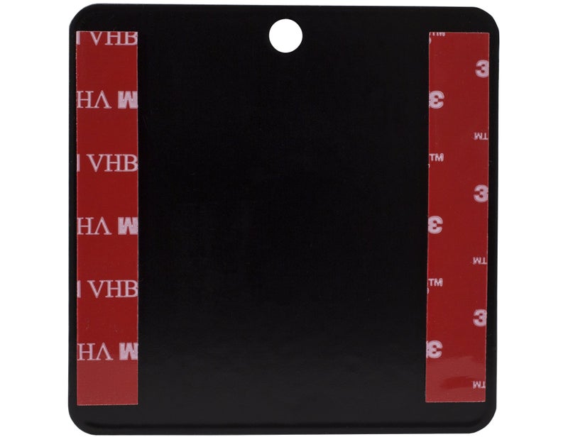 Buyers Products Company Buyers Products 8895400 Self-Adhesive Magnetic Mount Pad for Aluminum Cabs, for Magnetic Light Mounts, Durable Black Powdercoat, Ideal for Light Bars, Strobe Beacons and Spot Lights - Image 2