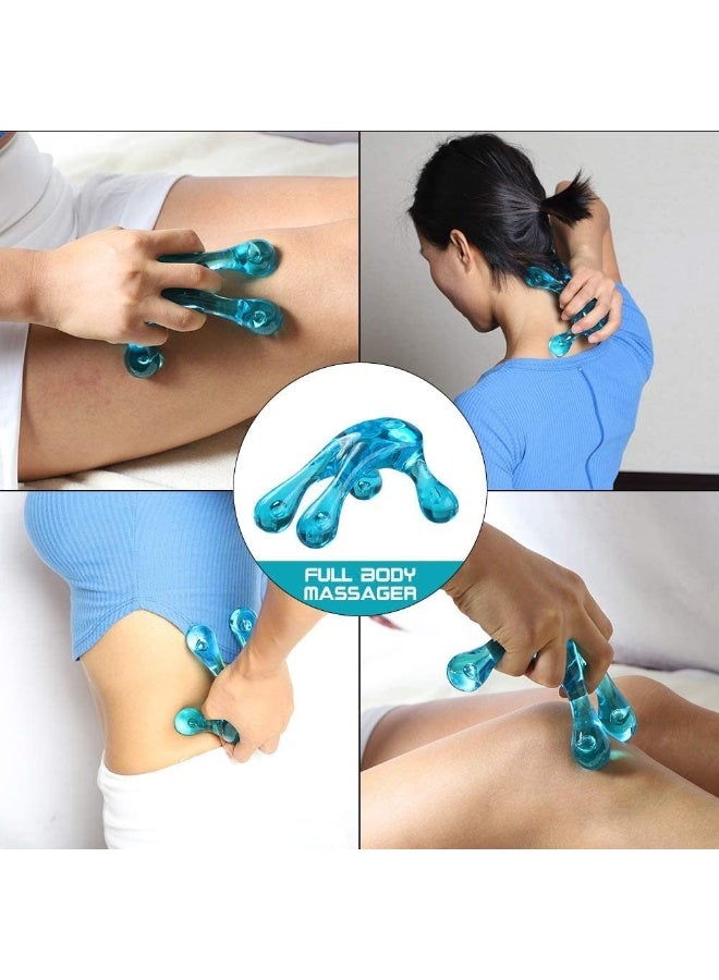 Melonsun Hand Held Massage Tool Easy Palm Fit With Massage Knobs For Gentle Pressure Point Massage - Image 4