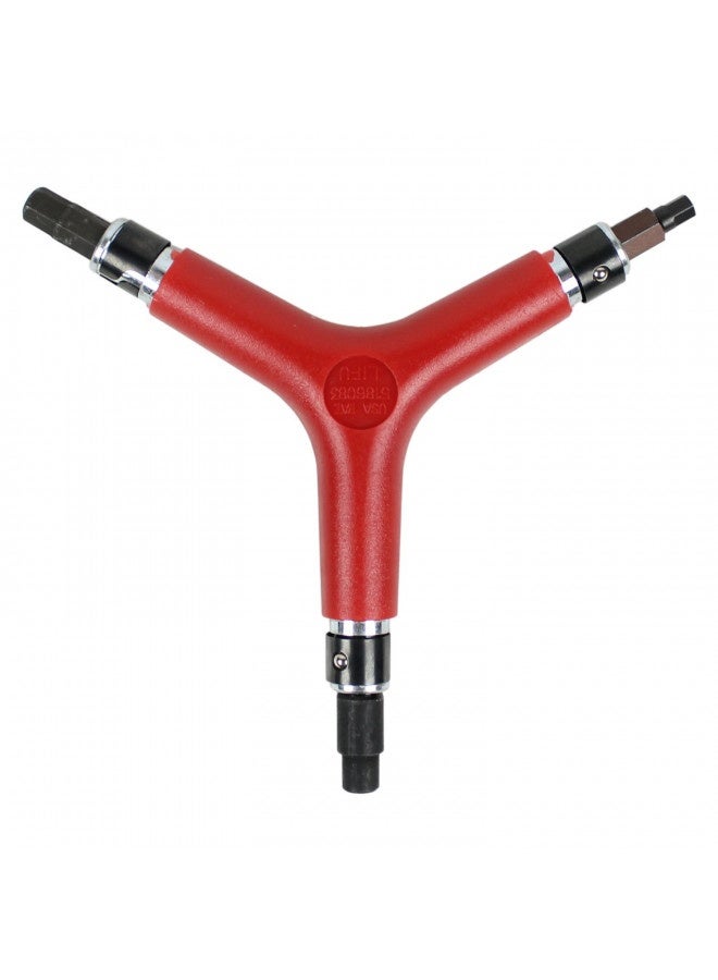 Kss Inline Skate Tool 5-In-1 With Reversible Bits And Bearing Pusher - Image 4