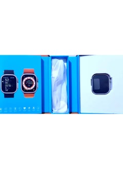 Izone Super smart watch, 49mm size, 1.9 inch screen, titanium case, and extra strap  - Image 4