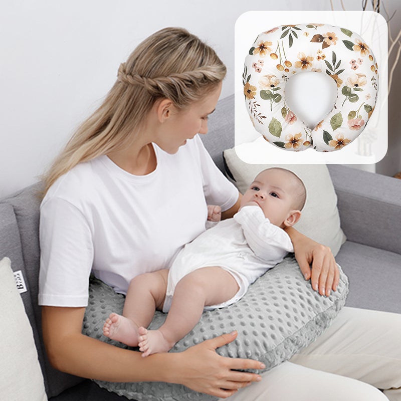 U-shaped lactation pillow for pregnant women pillow baby cushion anti-spitting baby child artifact multi-functional baby lying pillow - Image 2
