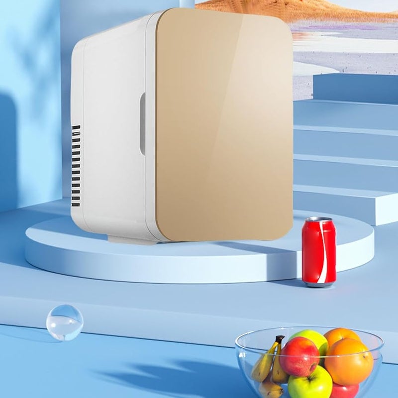 Gold 6L Portable Car Refrigerator And Warmer For Camping Travel Outdoor - Image 3