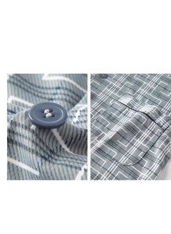 Tucano Men's Thin Cotton Cardigan Long Sleeved Home Suit Set Pajamas  - Image 5