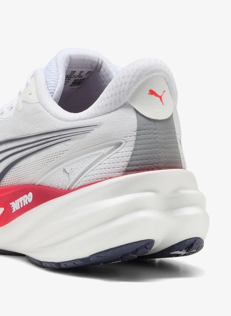 Puma PUMA White-Ultra Red Velocity Nitro 5 for Men | Best Price UAE