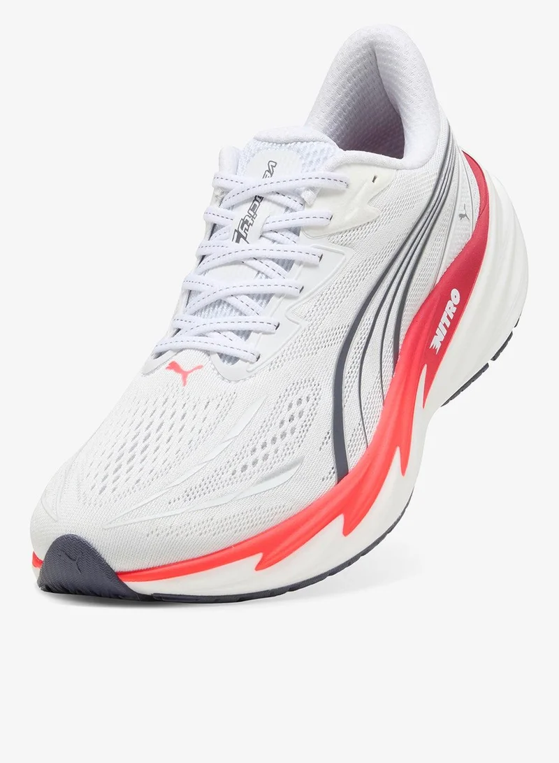 Puma PUMA White-Ultra Red Velocity Nitro 5 for Men | Best Price UAE