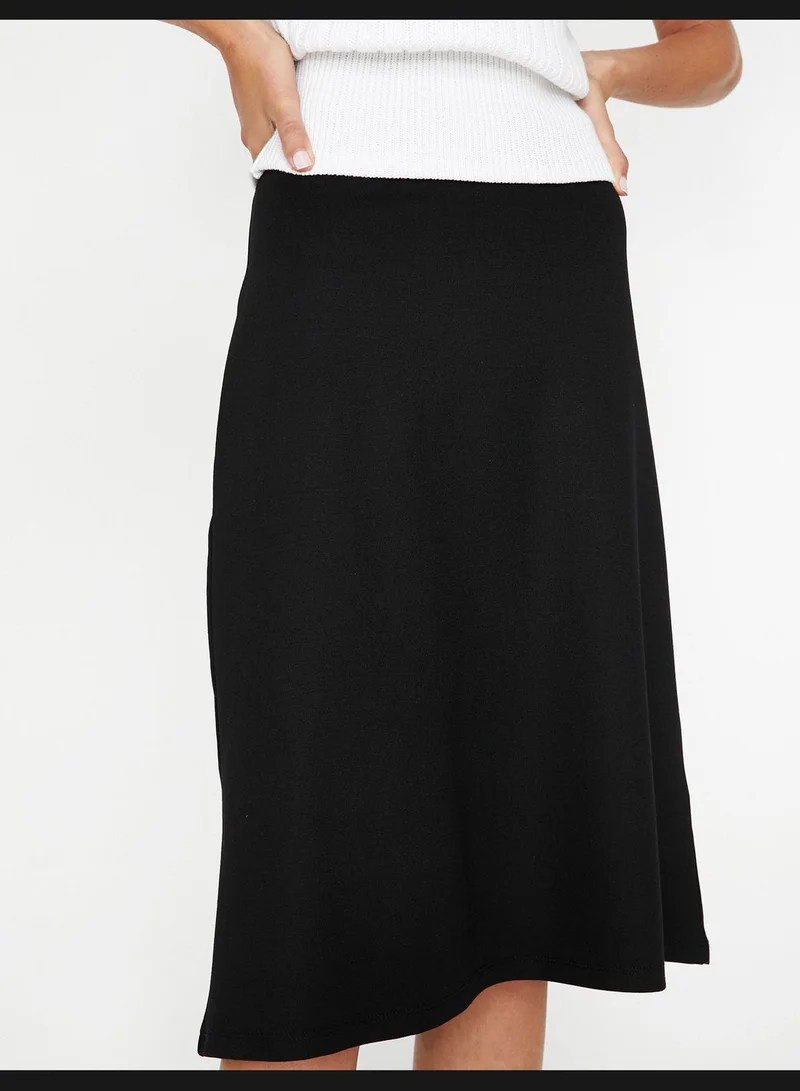 KOTON Medium Rise Skirt