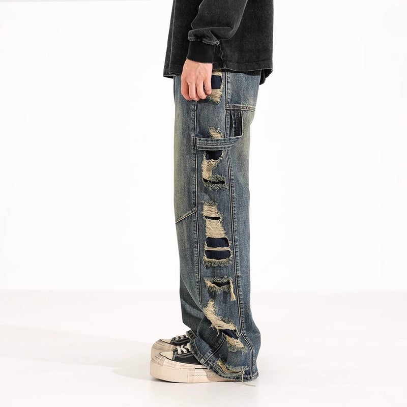 Unisex Casual Daily Denim Jeans - Image 5