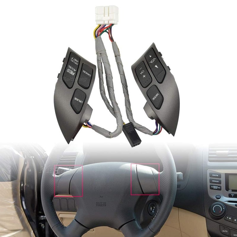 Malcayang Steering Wheel Mounted Cruise Control Switch 35880-SDB-A01 for Honda Accord 2003-2007 - Image 3