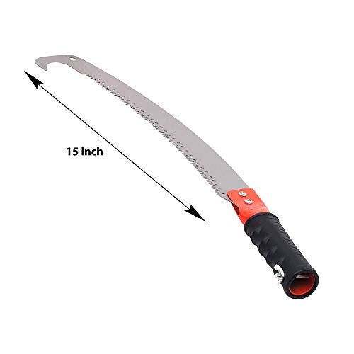 VIHINI® Garden Pruning Saw | Tree Pruner With Extendable Pole Fixing Slot | Hand Tools For Remove Unwanted Branches In Your Garden - Image 5