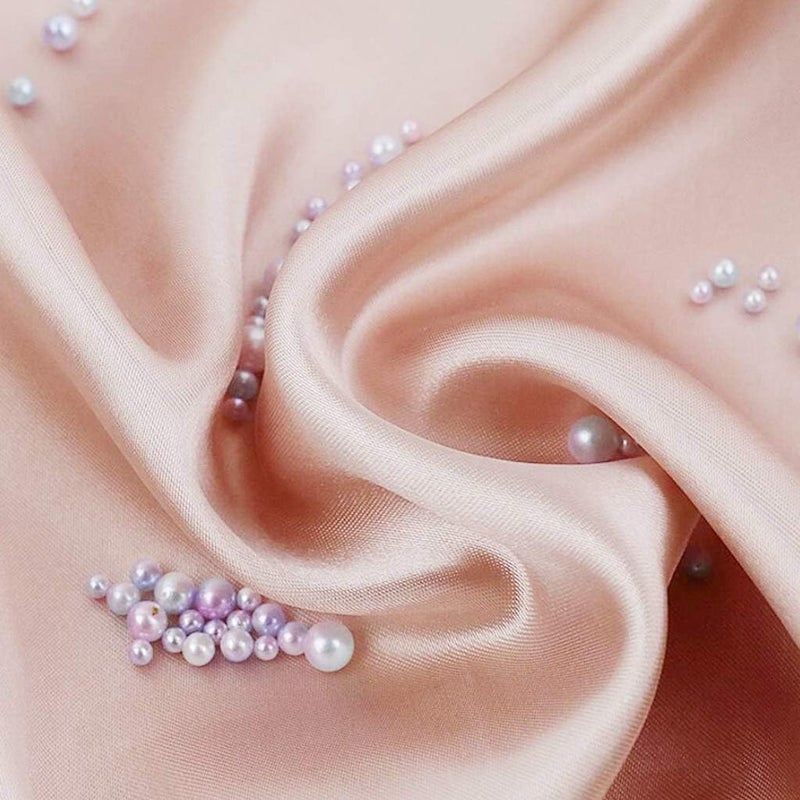 klarako Photography Backdrop Solid Color Artificial Silk Mercerized Cloth Shoot Background Studio Photo Props for Jewelry Ring Cosmetics klarako27.56x39.37inch klarakoChampagne - Image 2