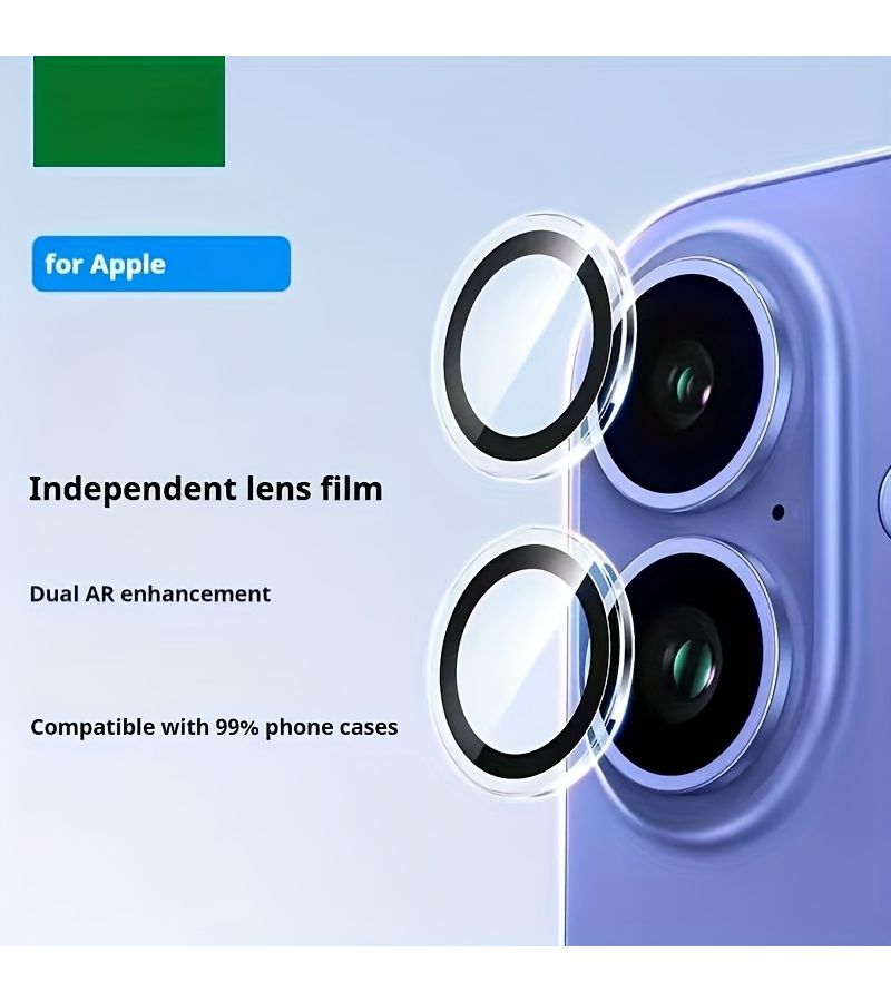 10 قطع واقي عدسة خلفي غير مرئي عالي الدقة مع خاصية AR AF لجهاز iPhone 14 Pro وiPhone 14 Pro Max - Image 3