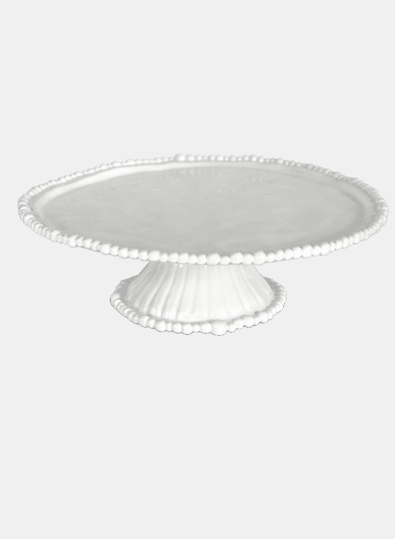 Baci Milano Cake Stand - White - Image 2