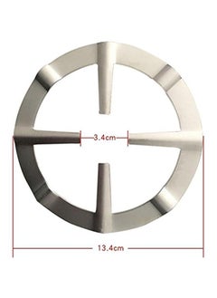 Beauenty Non Slip Stove Stand/Moka Pot Holder/Coffee Pot Holder/Gas Range Burner Grate/Gas Oven Burner Grates Pan Holder Stand Stove Rack Milk Pot Holder for Gas Hob  - Image 2