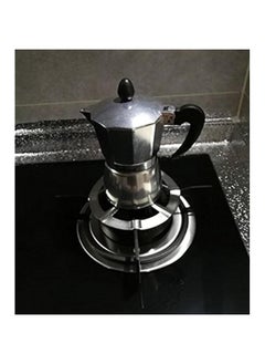 Beauenty Non Slip Stove Stand/Moka Pot Holder/Coffee Pot Holder/Gas Range Burner Grate/Gas Oven Burner Grates Pan Holder Stand Stove Rack Milk Pot Holder for Gas Hob  - Image 4