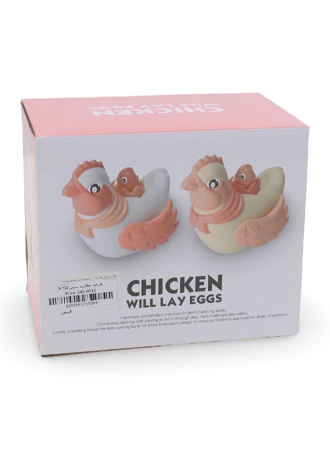 OKO Chicken Will Lay Eggs Toy – White - Image 2