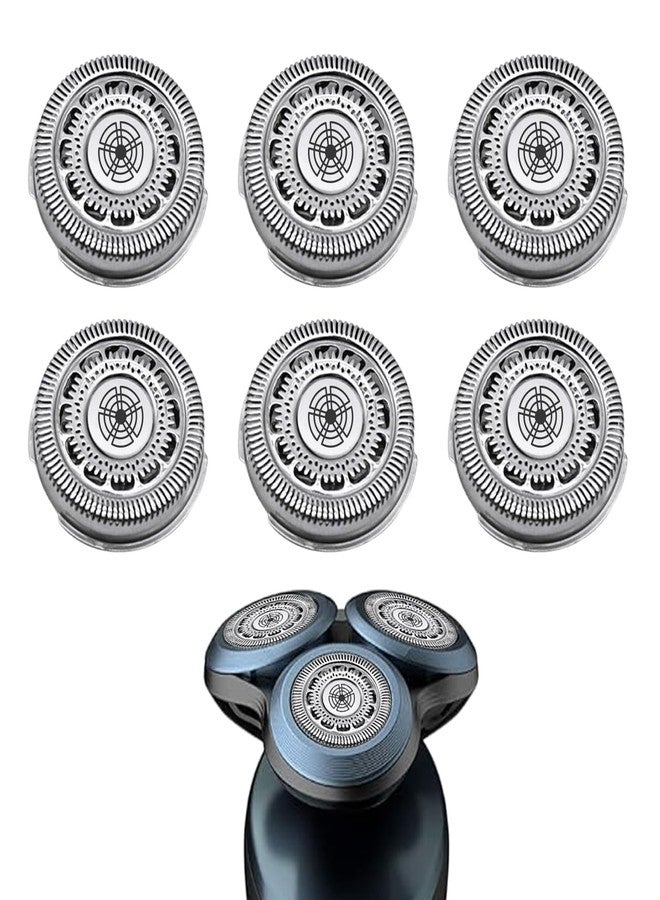 Durimi 6P SH60 Replacement Heads for Series 6000 (S6xxx), S6880/81, S6810/82, S6850/85 - Image 1