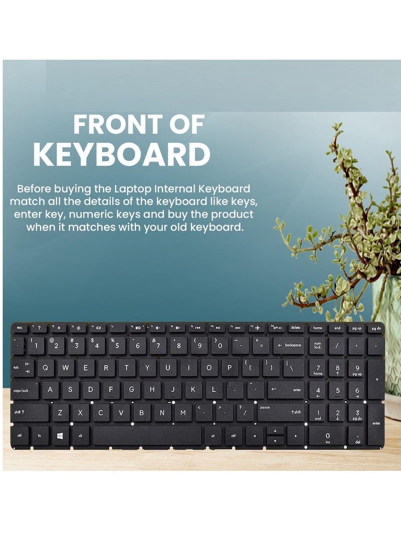 new Internal Keyboard for HP 15-BS 15-BP 15-BR 15-BW 15G-BR 15Q-BD 15Z-BW 17G-BR 15-RA 15-RB 17-BS 17-AK 250 G6 255 G6 256 G6 Series - Image 3