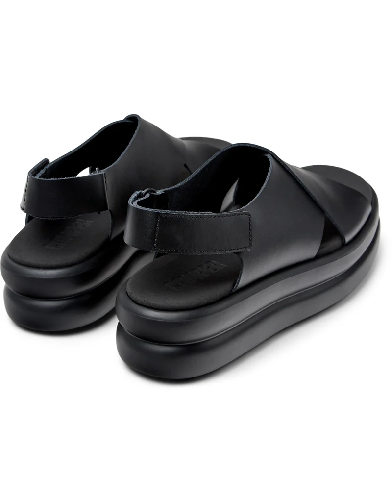 Camper Pelotas Flota Up, Women's Sandal, Black