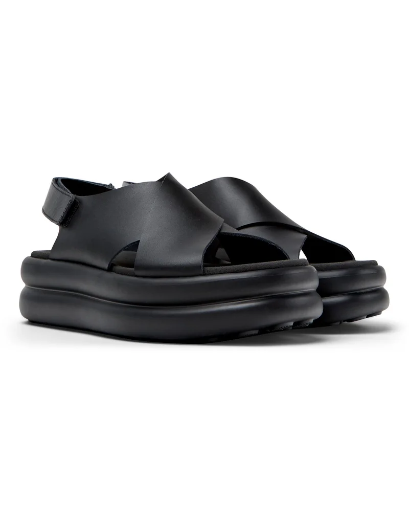 Camper Pelotas Flota Up, Women's Sandal, Black