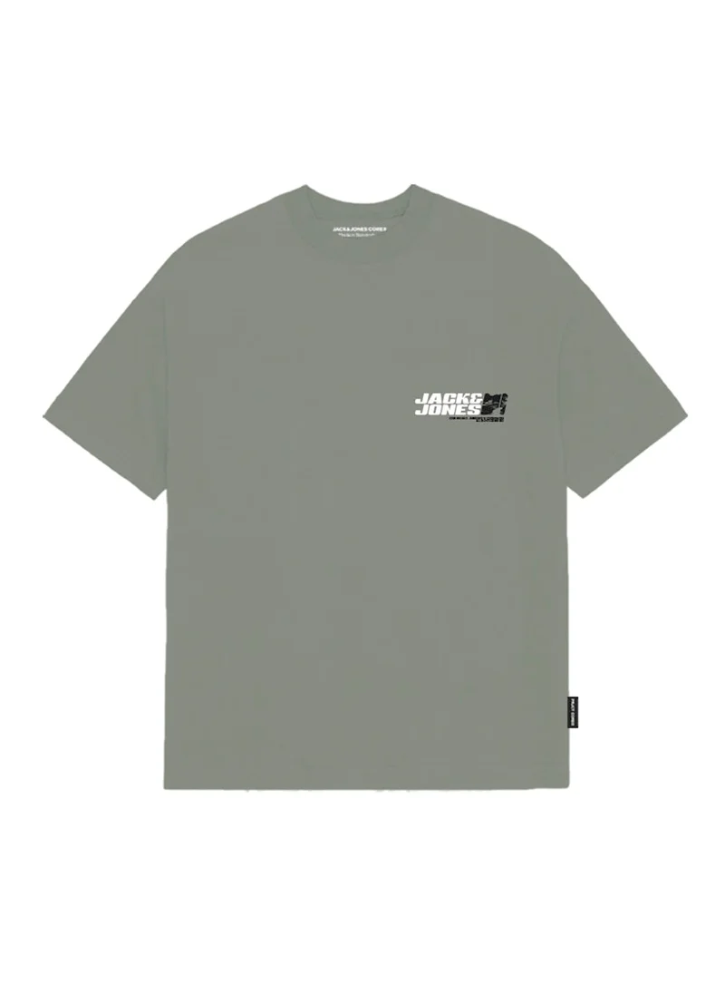 جاك اند جونز Jcolido Chest Crew Neck T-Shirt