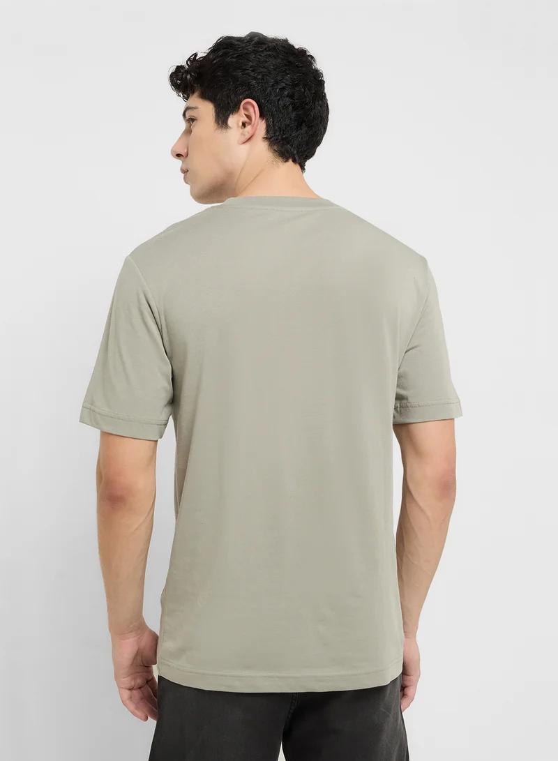 JACK & JONES Jcolido Chest Crew Neck T-Shirt