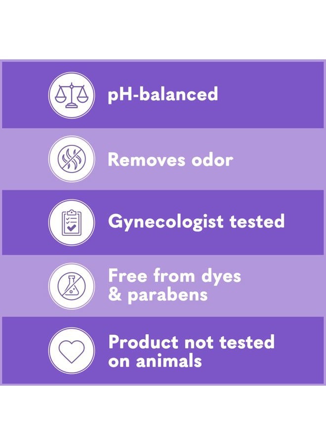 Summer's Eve Delicate Blossom Daily Refreshing All Over Feminine Body Wash, Removes Odor, Feminine Wash pH Balanced, 15 fl oz, 3 Pack - Image 3