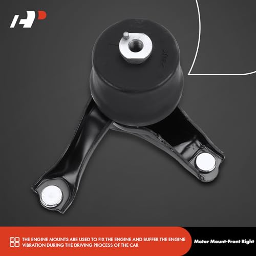 A-Premium 4PCS Engine Motor Mount and Transmission Mount and Torque Strut Mount Set Compatible with Toyota Camry 2010-2011 L4 2.5L, Replace# 1236128220, 123720P010 - Image 4