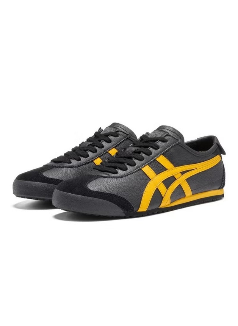 Onitsuka Tiger Mexico 66 Sneakers Black/Yellow  - Image 2