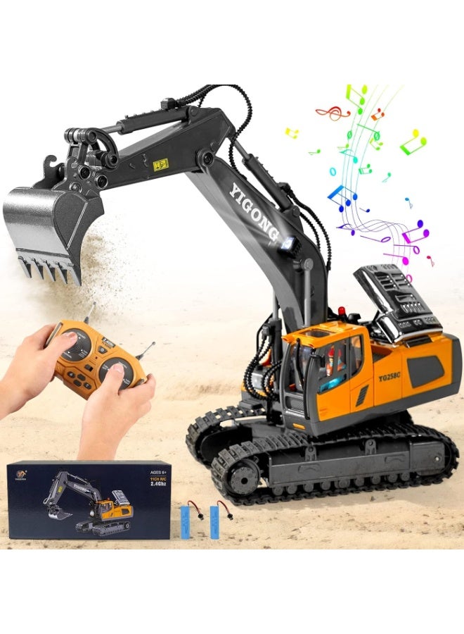 HASSM Remote control excavator truck toy for kids - Image 4
