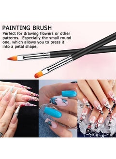 Nail Art Brush Set6Pcs Double Ended Fine Nail Liner Brush Dotting Pen Painting Tools With Nail Extension Gel Brush Builder Gel Brush Nail Art Liner Brush Nail Dotting Pen For Diy Manicure - pzsku/ZEEF0A1054772A5ED4B22Z/45/_/1721027057/bba78ce0-5cf3-4a91-a474-9f2e53237bb6