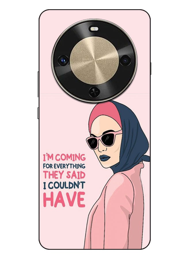 الصيد العين غطاء حماية مطبوع لهاتف هواوي إنجوي 70x - سأعامل نفسي بلطف - Image 1