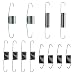YGQ 59207 Carburetor Throttle Return Dual Springs Automotive Governor Spring Universal Replacement for Most 518 Carb Necks 2 Set 12Pcs - Image 2