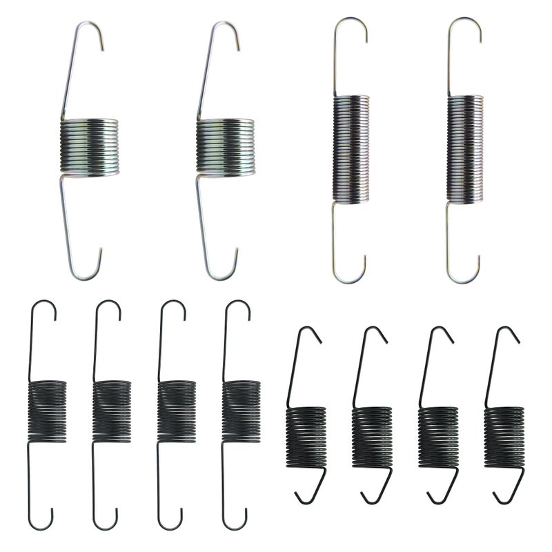 YGQ 59207 Carburetor Throttle Return Dual Springs Automotive Governor Spring Universal Replacement for Most 518 Carb Necks 2 Set 12Pcs - Image 3