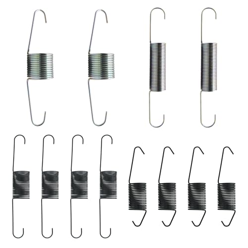 YGQ 59207 Carburetor Throttle Return Dual Springs Automotive Governor Spring Universal Replacement for Most 518 Carb Necks 2 Set 12Pcs - Image 1