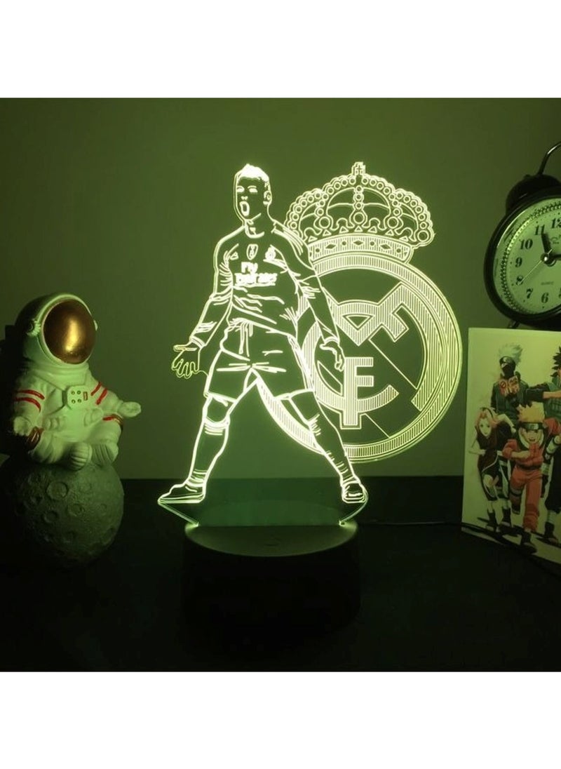 Creative - Ronaldo Shape Spotlight LED Lamp White Illuminate the Stage with Radiance - Image 1