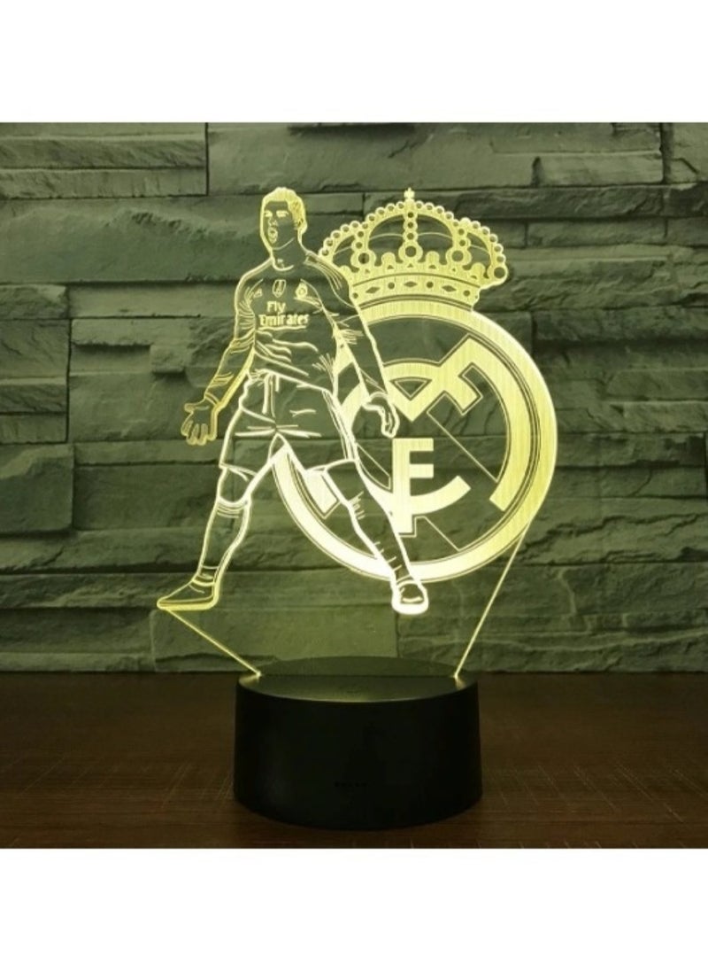 Creative - Ronaldo Shape Spotlight LED Lamp White Illuminate the Stage with Radiance - Image 1