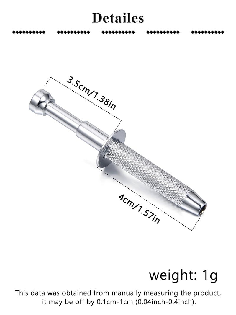 Longita Piercing Ball Grabber Tool Piercing Assistant Tool Piercing Jewelry Septum Ball Screw Tools for Changing Jewelry Piercings Removal Tools Screw on Labret Lip Earring Balls Replacement Holder - Image 2