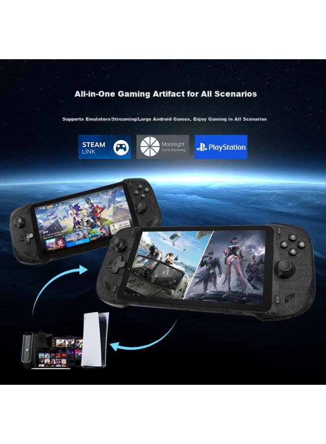 Abxyluteone Pro Streaming Cloud Gaming Handheld Console, Handheld Game Console, Computer Host, Streaming Cloud Gaming, Android Games, Massive 3a Games, Black Myth： Wukong, 4gb+64gb - Image 3