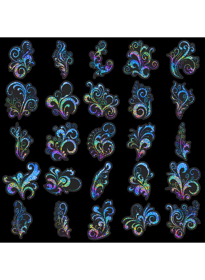 Bluejw 50 Pattern Tattoo Personality Decorative Laser Stickers Ins Style Arm Tattoo Element Laser Stickers - Image 5