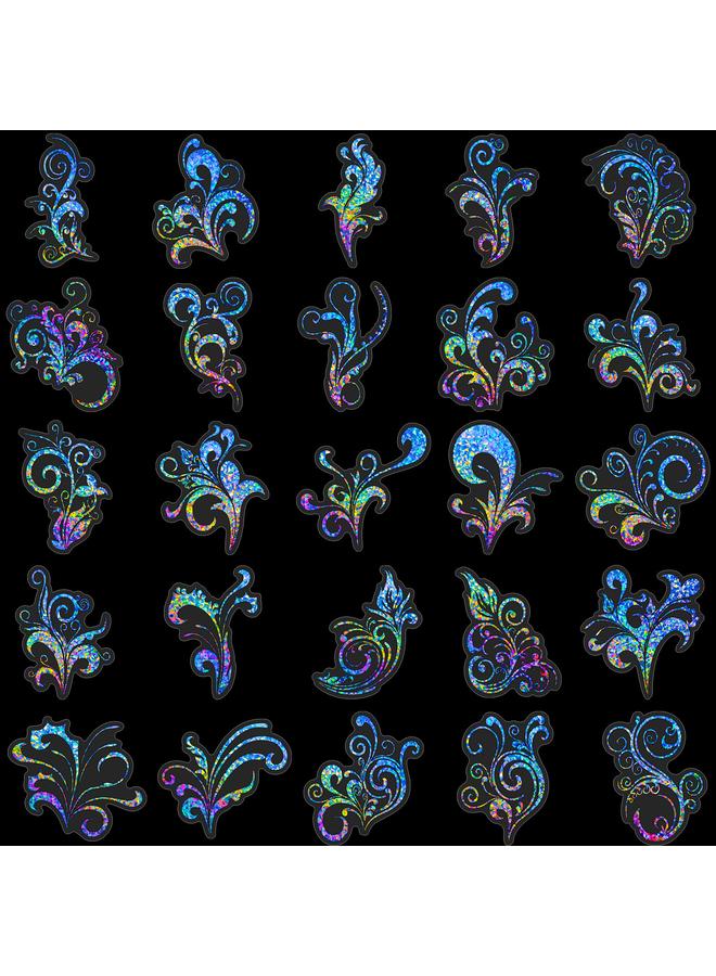 Bluejw 50 Pattern Tattoo Personality Decorative Laser Stickers Ins Style Arm Tattoo Element Laser Stickers - Image 4