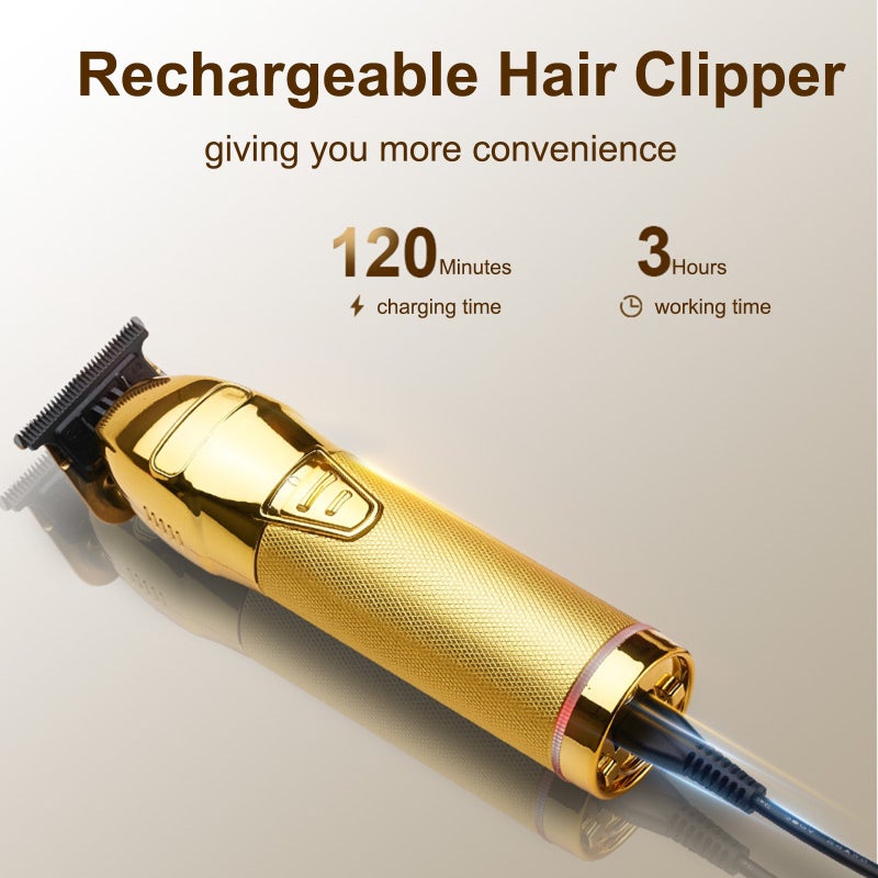 Hair Clippers with Guide Combs (3/6/9/12mm) for Men Cordless Hair Cutting Trimmer Kit Electric Haircut Kit Beard Trimmer Barbers Hair Trimming Styling & Grooming Clipper Set - Image 2