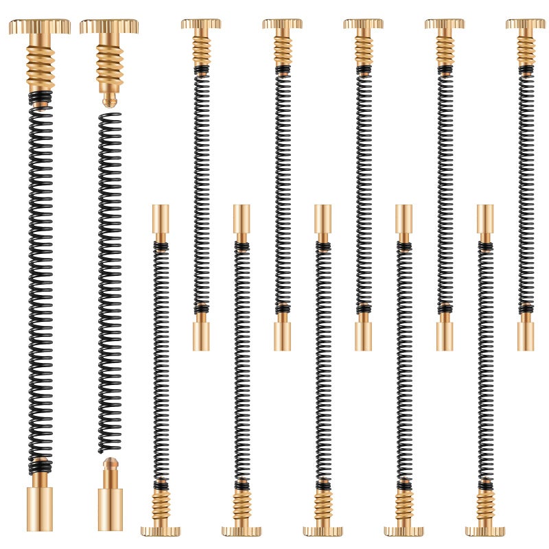 10 Pcs Lighter Replacement Repair Kit Each Piece Includes Spring Thimble and Base Screw Lighter Flints Screw Spring and Base Plate for Flint Repair Accessories About 25 x 50 Mm 01 x 197