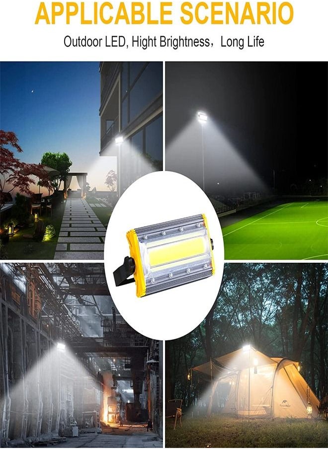 فاشون هوم متعدد الأغراض 30W كفاءة LED ضوء الفيضانات في الهواء الطلق للماء الغبار ضوء العمل ضوء الأمن لساحة حديقة ملعب كرة السلة المرآب ضوء أبيض دافئ  - Image 2